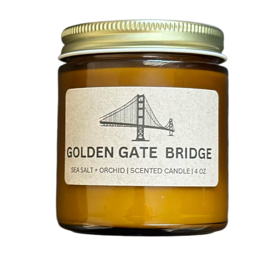 Golden Gate Bridge Soy Wax candle