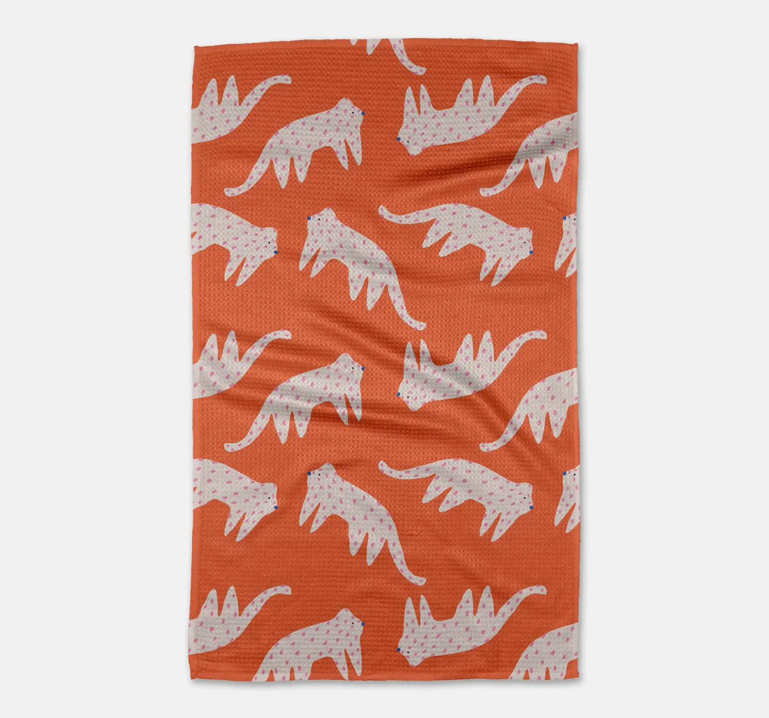 Cheetah tea towel