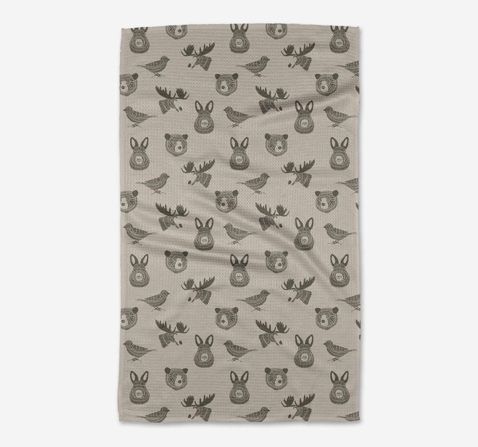 Forest Friends tea towel