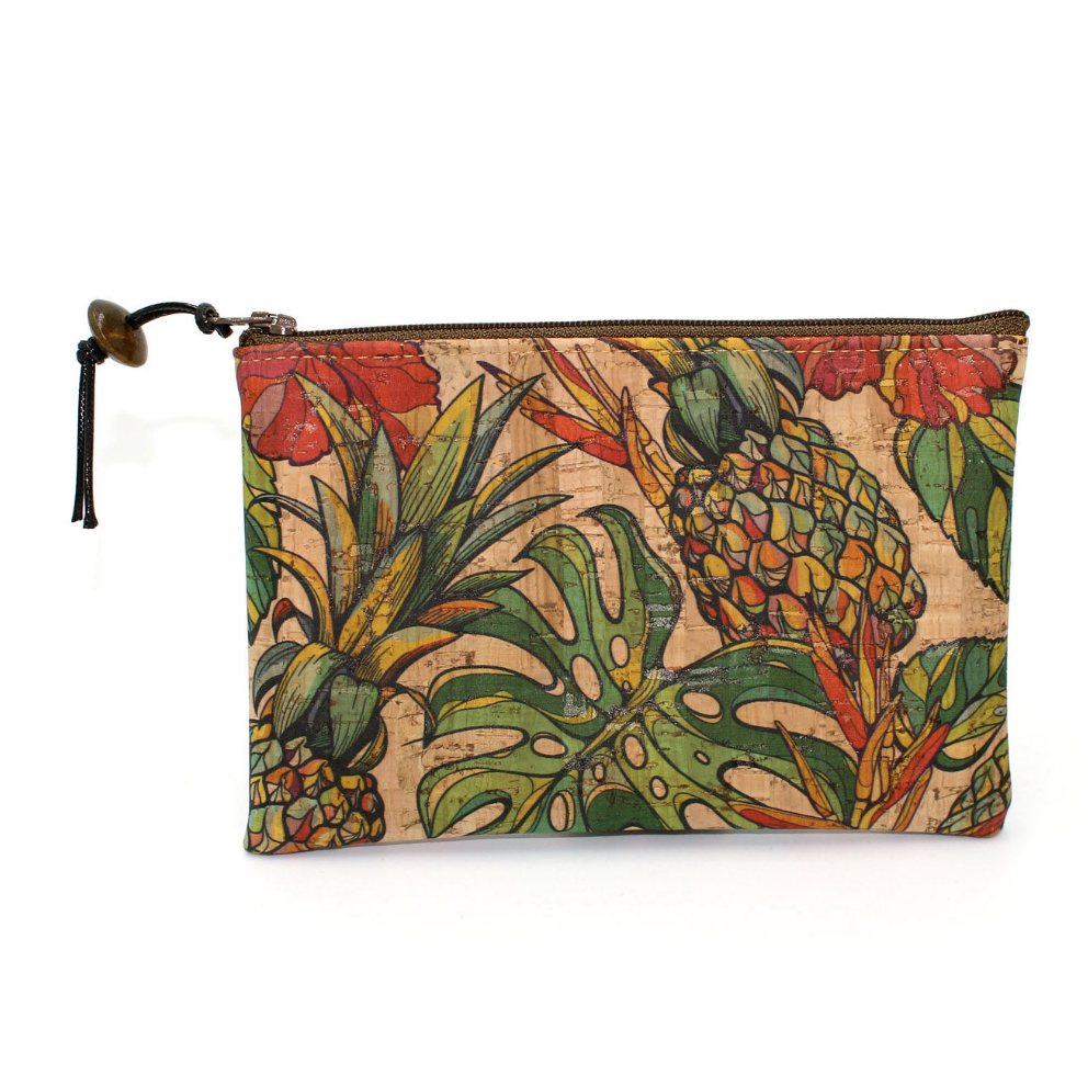 Mini Pouch Pineapple Cork