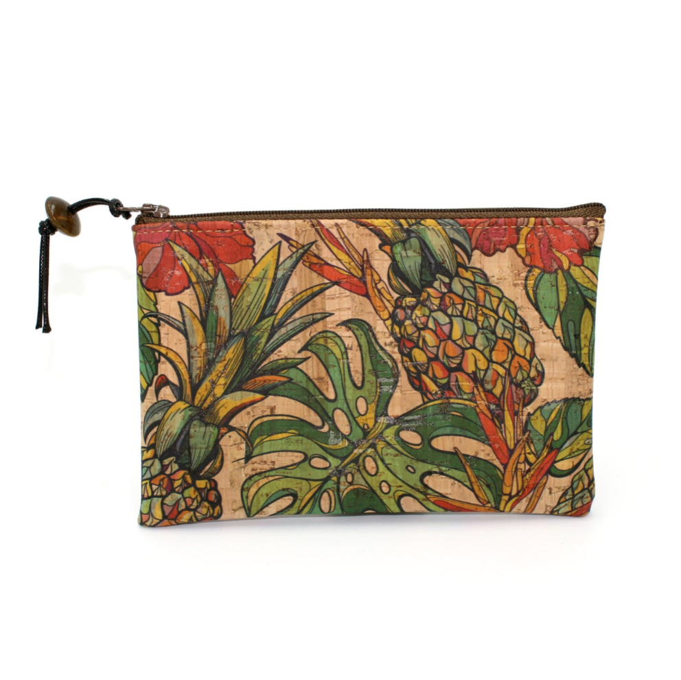 Mini Pouch Pineapple Cork