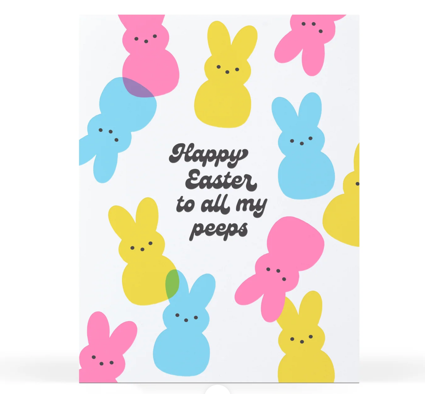 Easter Peeps card Sweet Bippy
