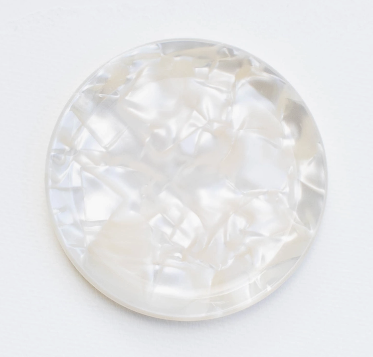Acetate Round - Cream