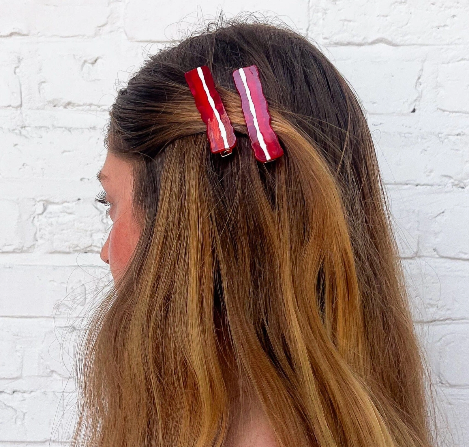 Bacon Hair Clip Jenny