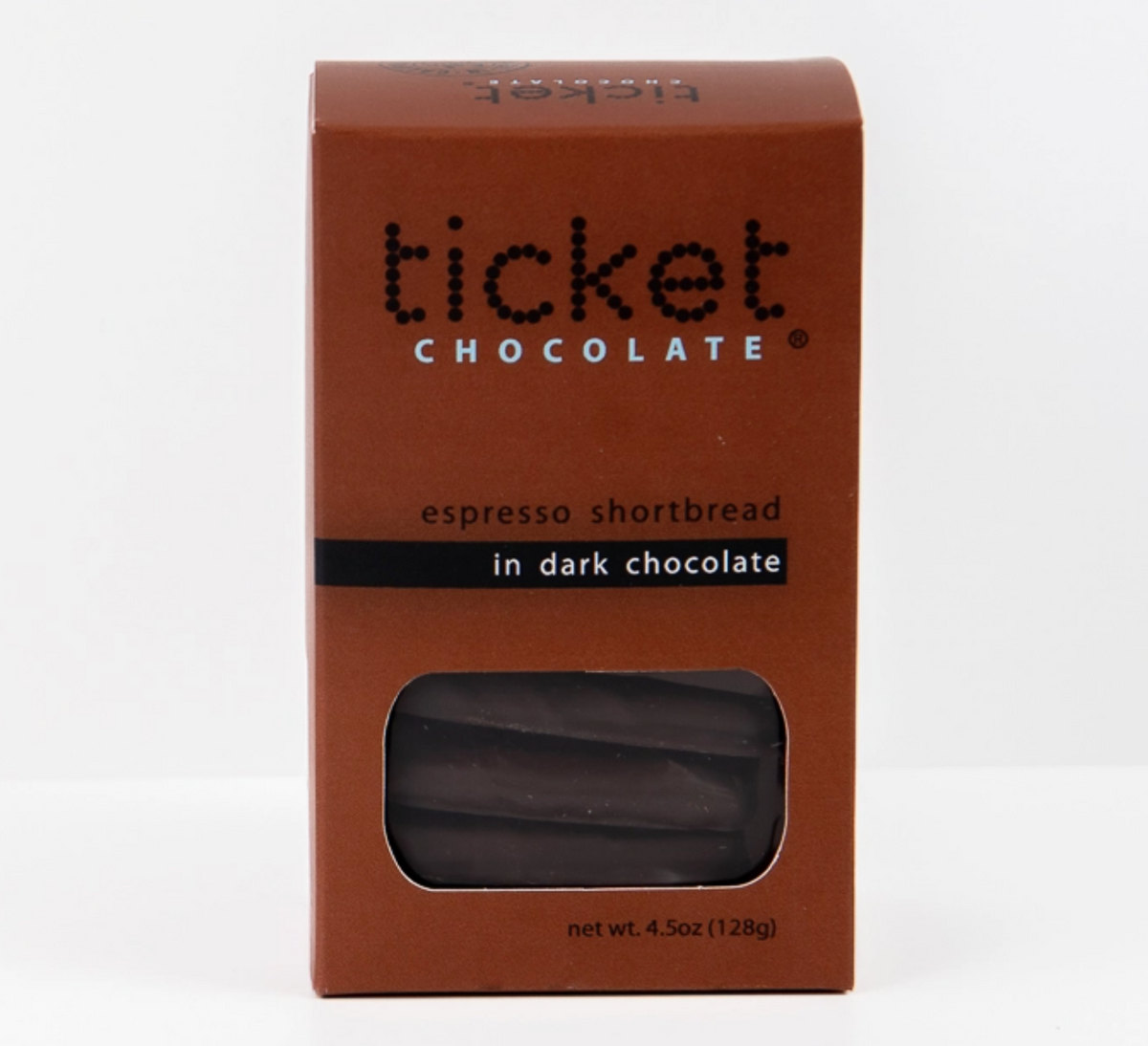 Dark Chocolate Espresso Shortbread Cookie