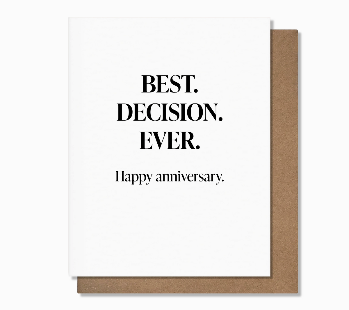 Best Decision Card