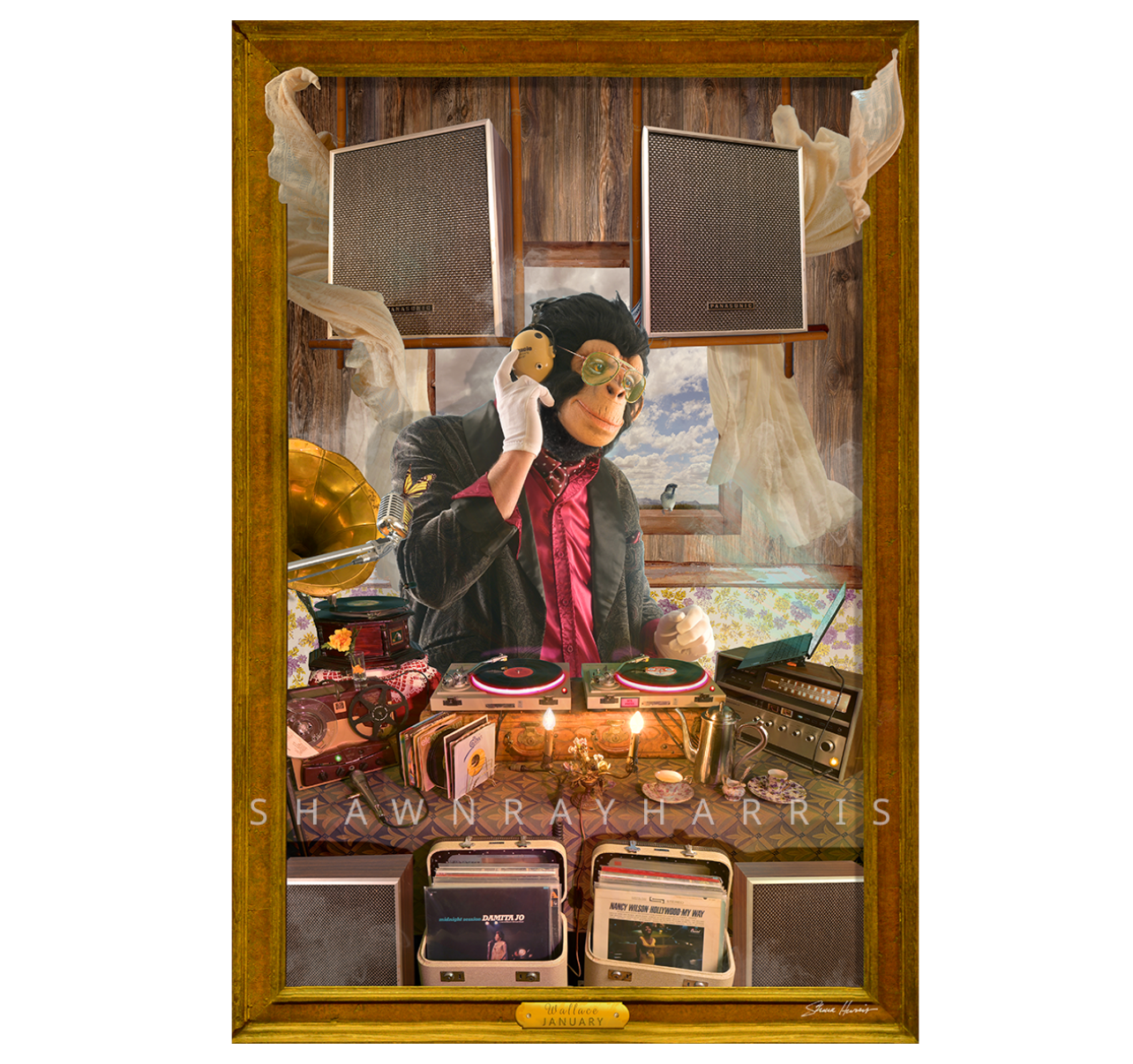 Employee of the Month Metal Art Print