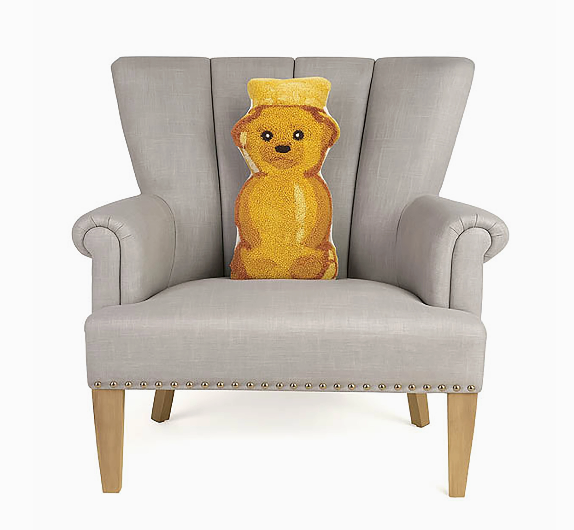 Honey Bear Hook Pillow