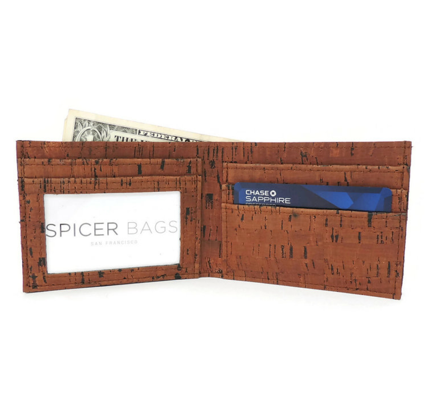 Bi-Fold Wallet Brown Spicer