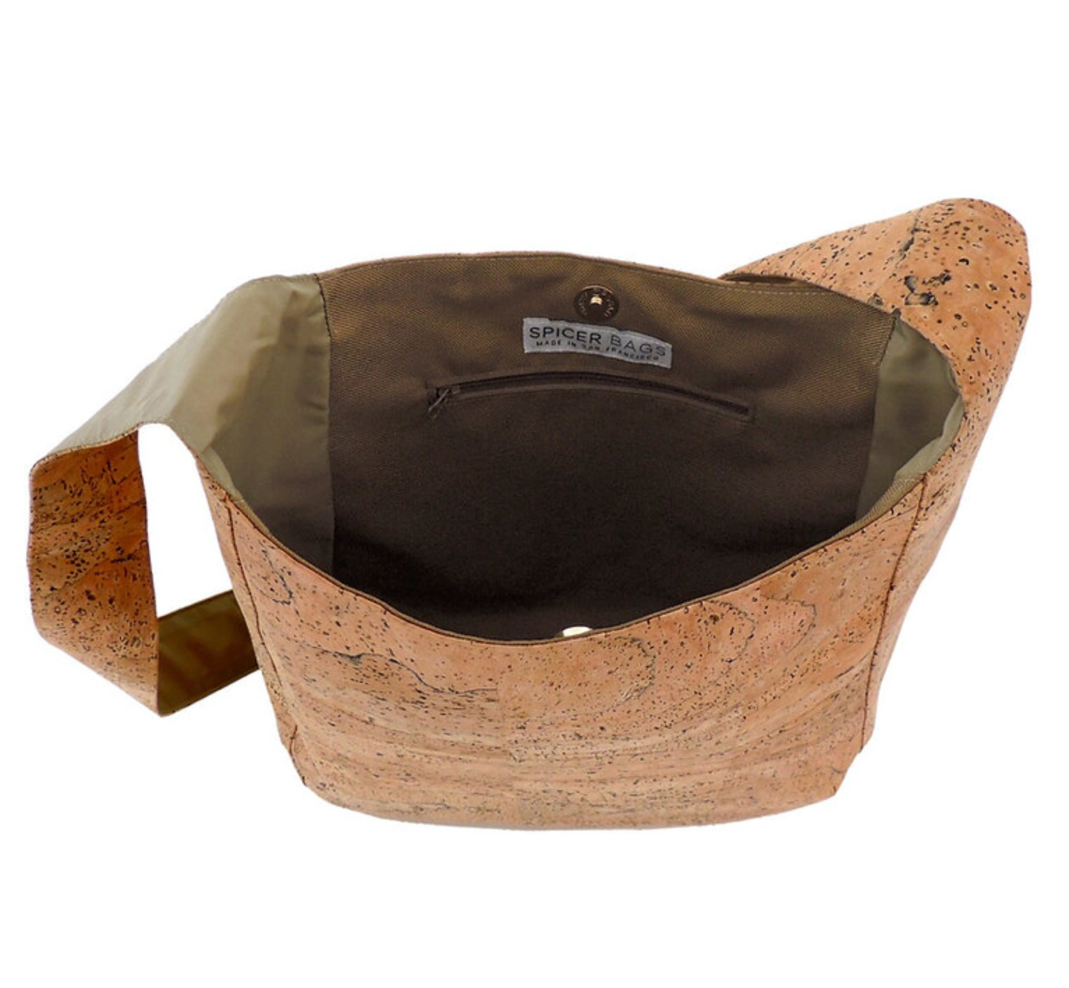 Sling Bag Cork Sequin