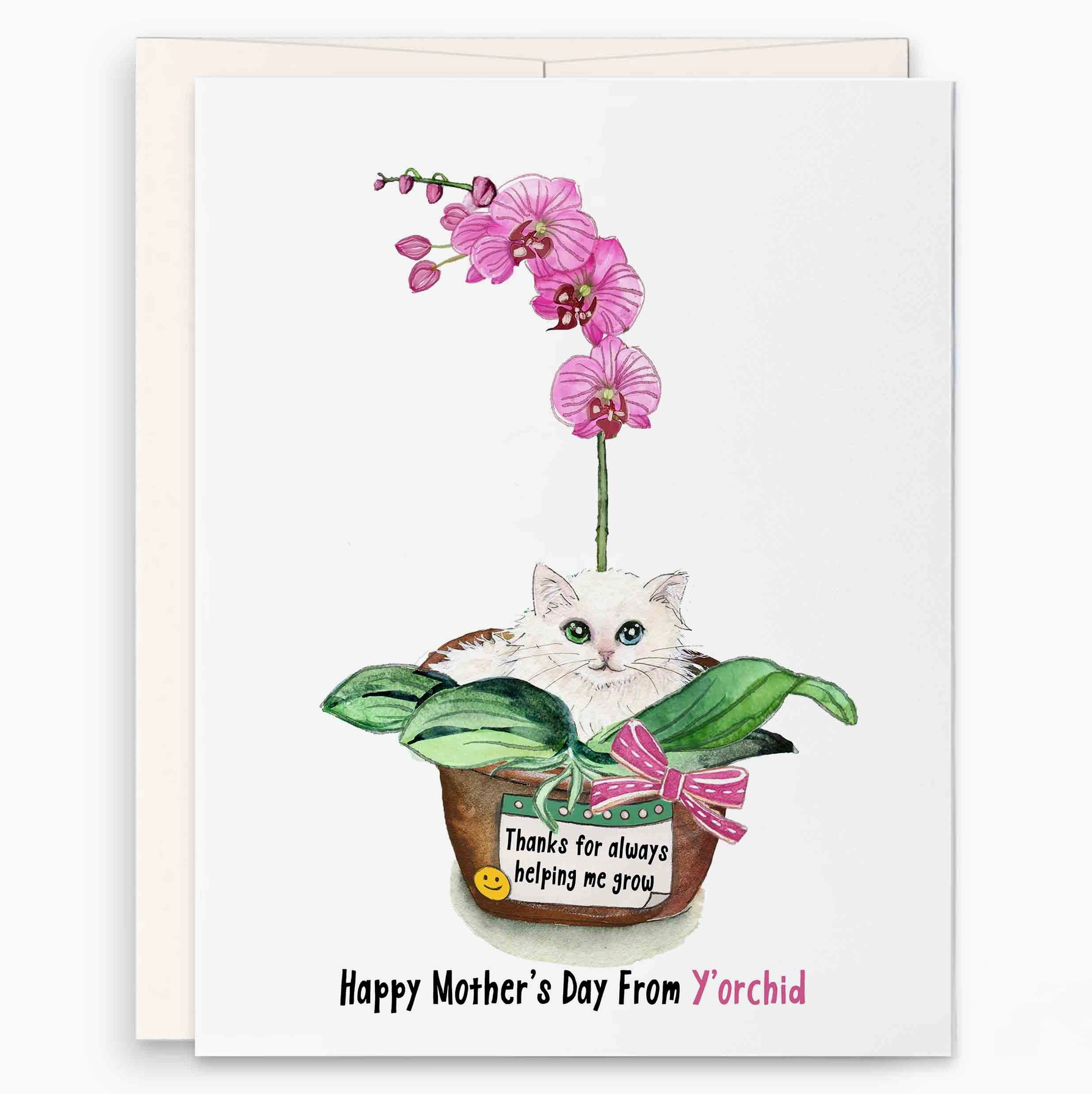 Y'orchid Mom card