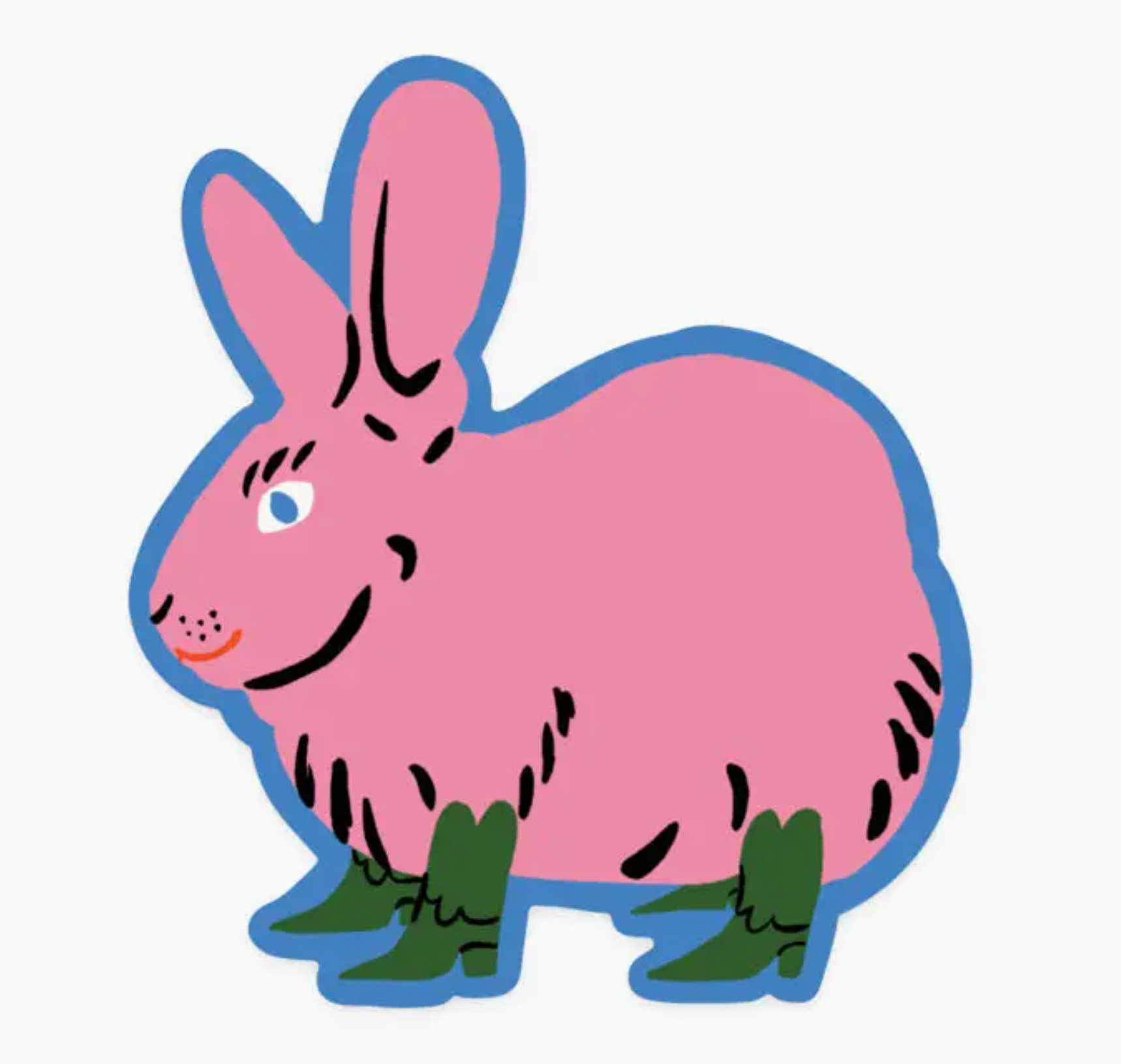 Bunny Boots sticker