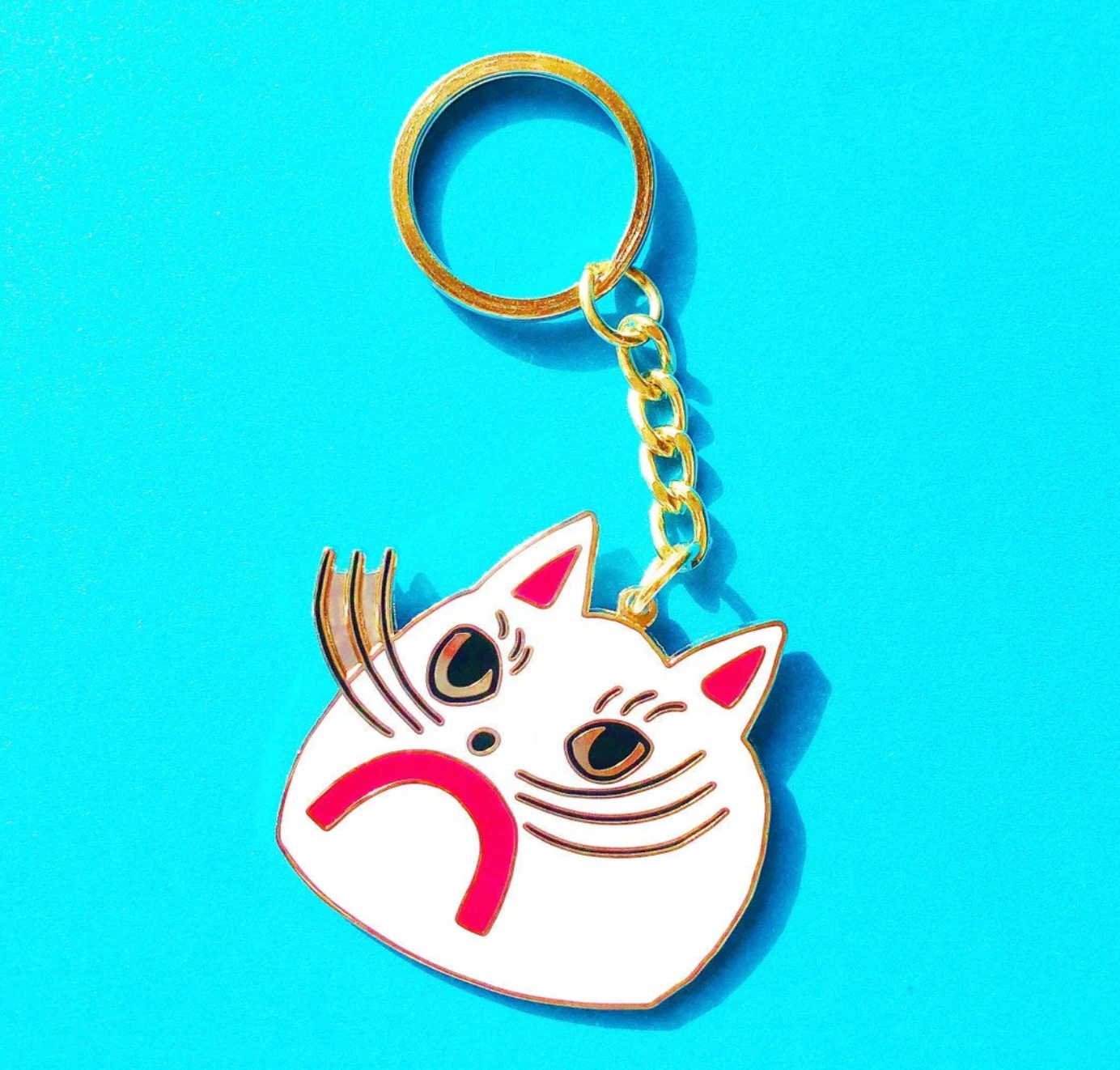 Cat keychain