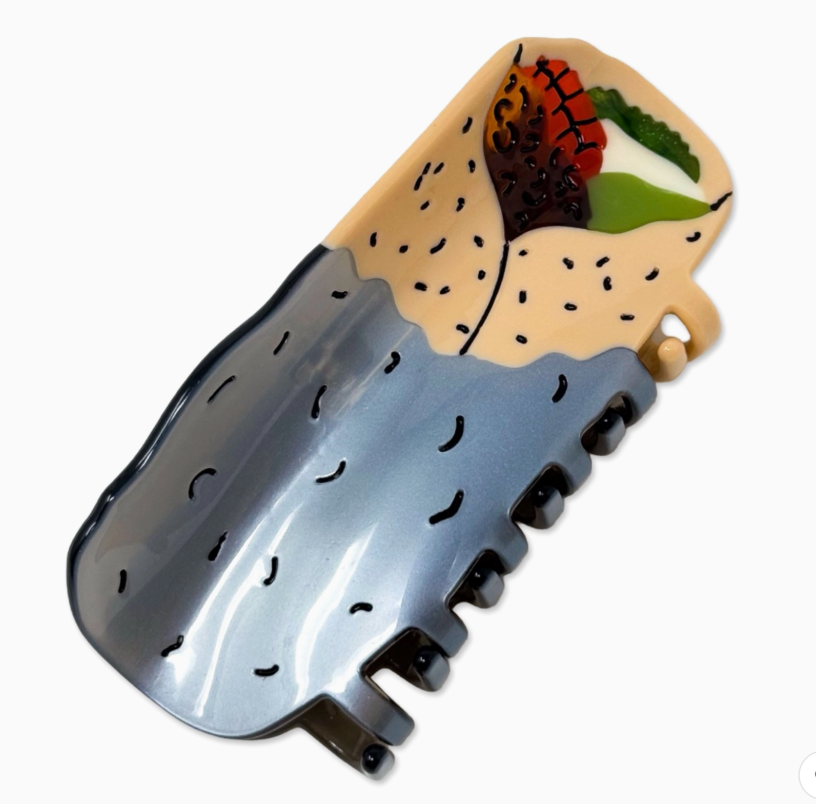 Burrito hair claw