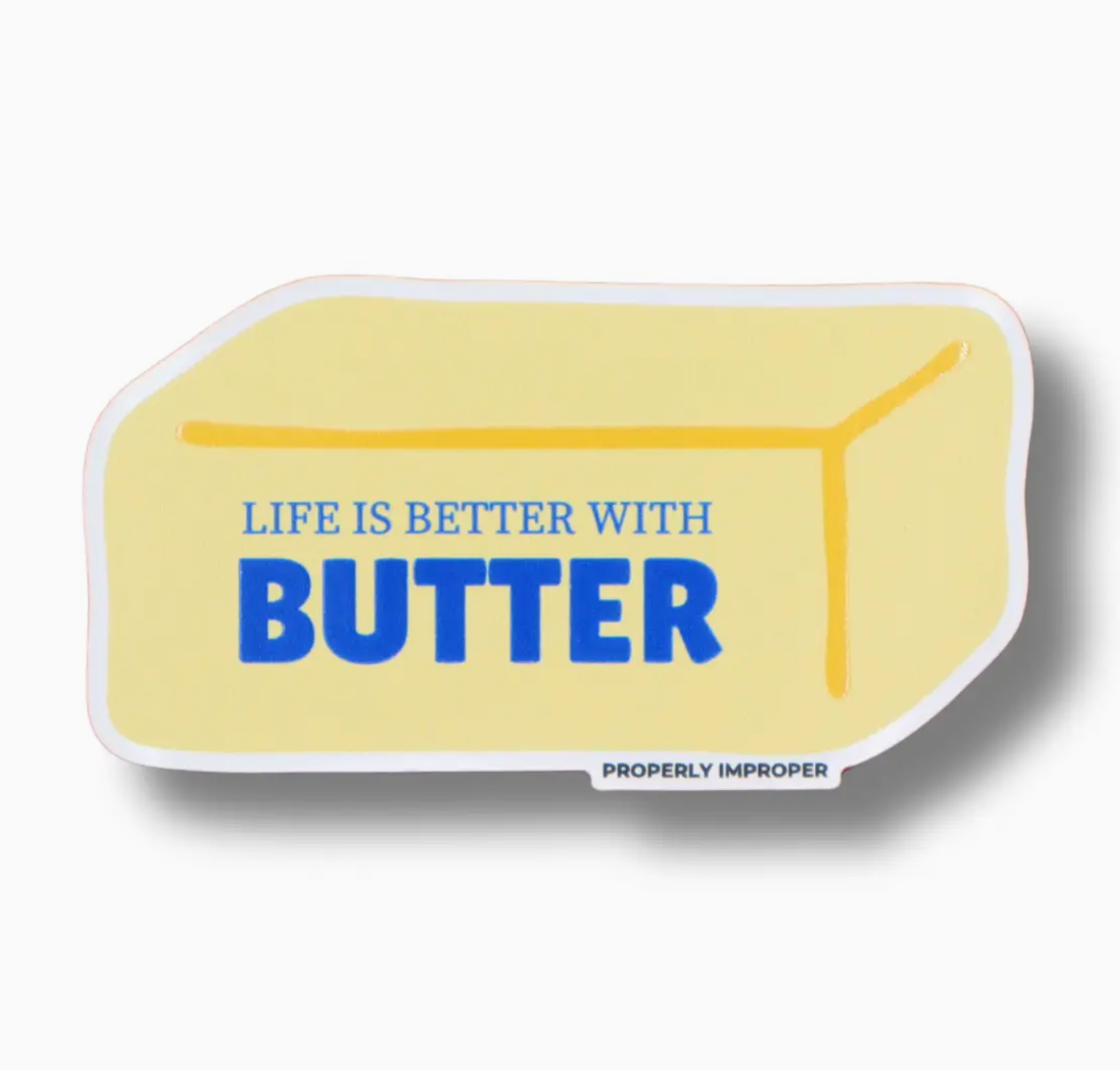 Better with Butter sticker