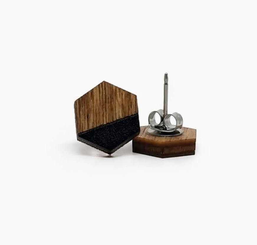 Hexagon Wood Studs