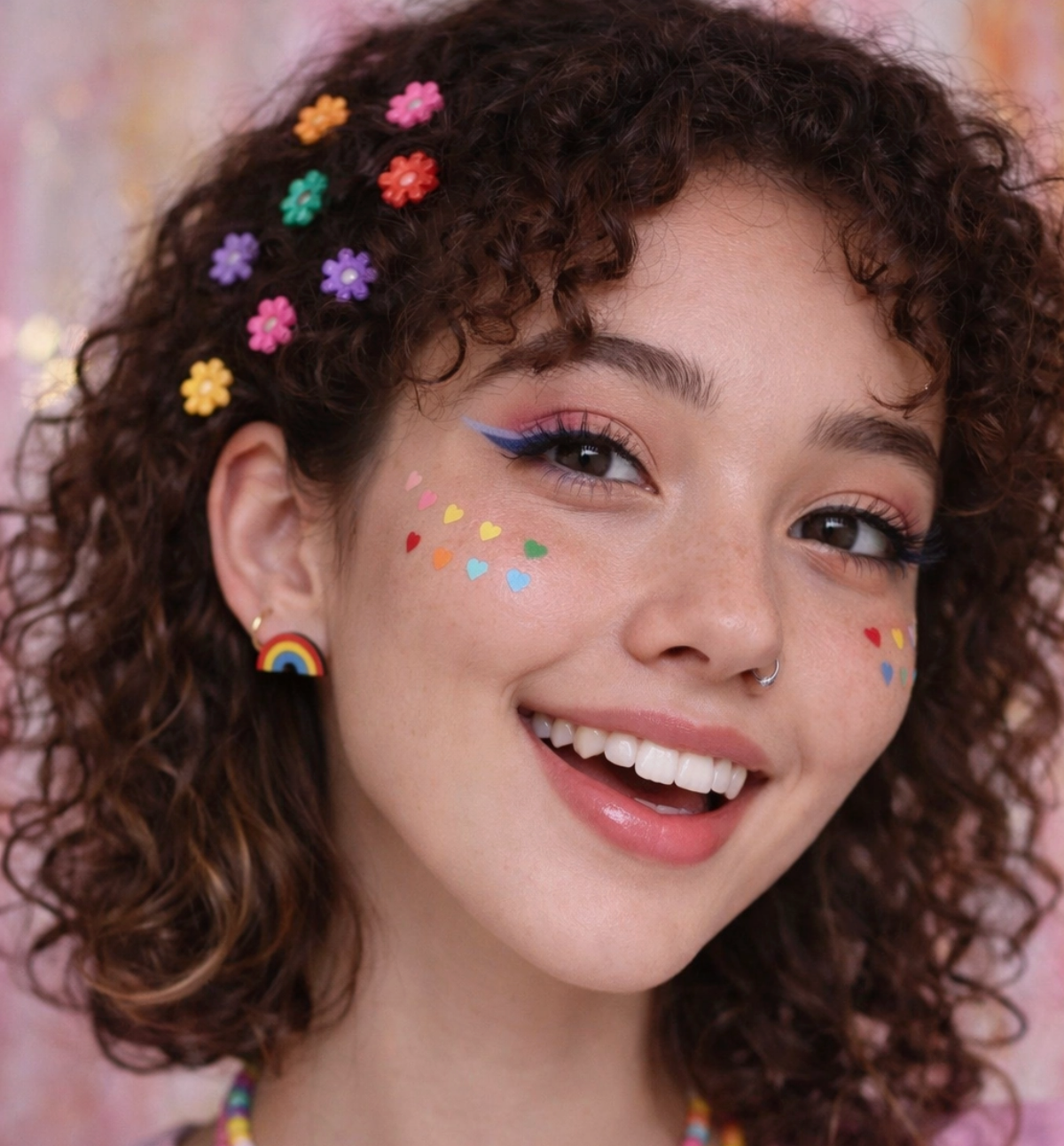 RYB Rainbow Wood Studs