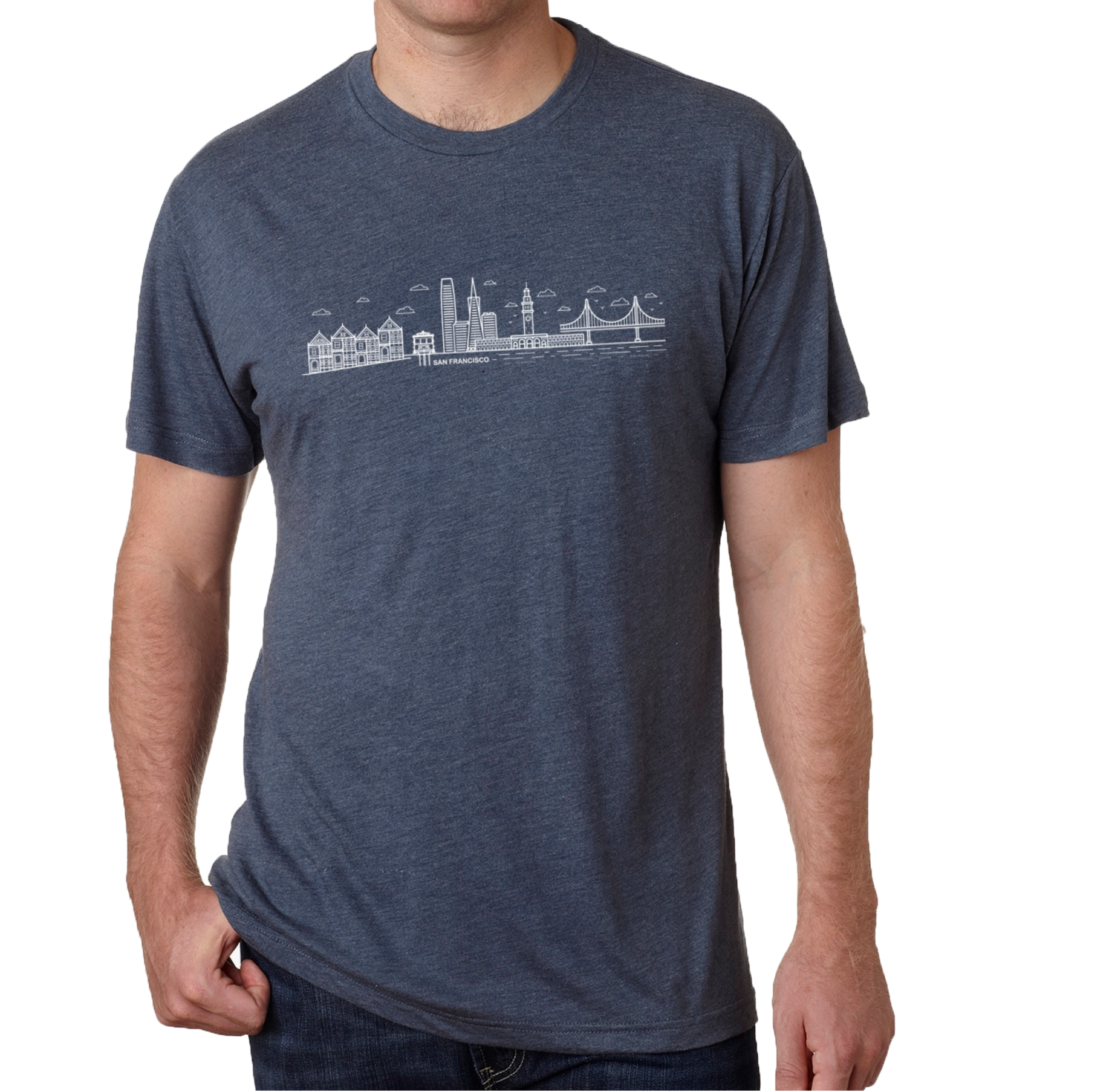 SF Skyline Men's tshirt