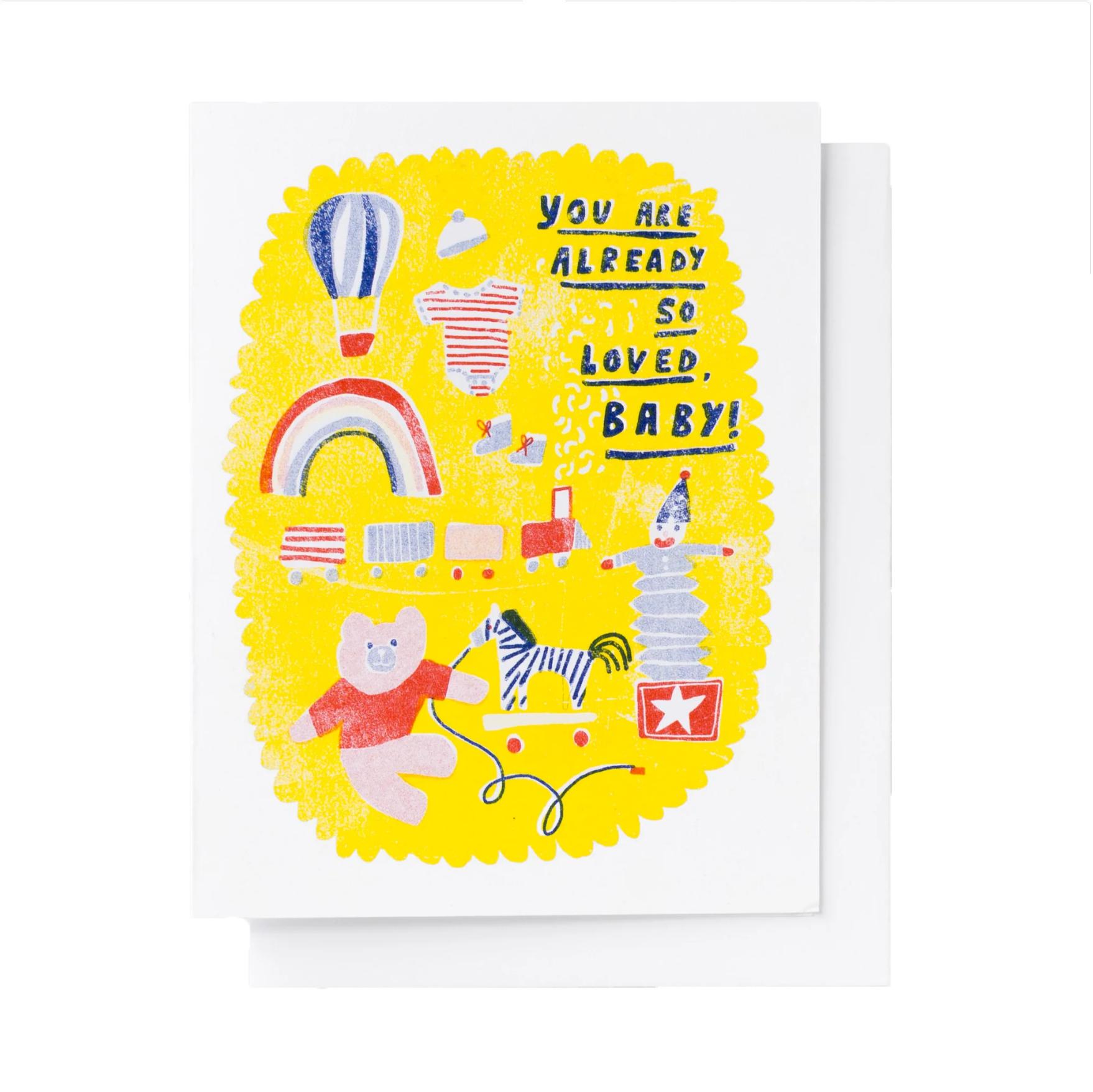 You Are So Loved Baby greeting card