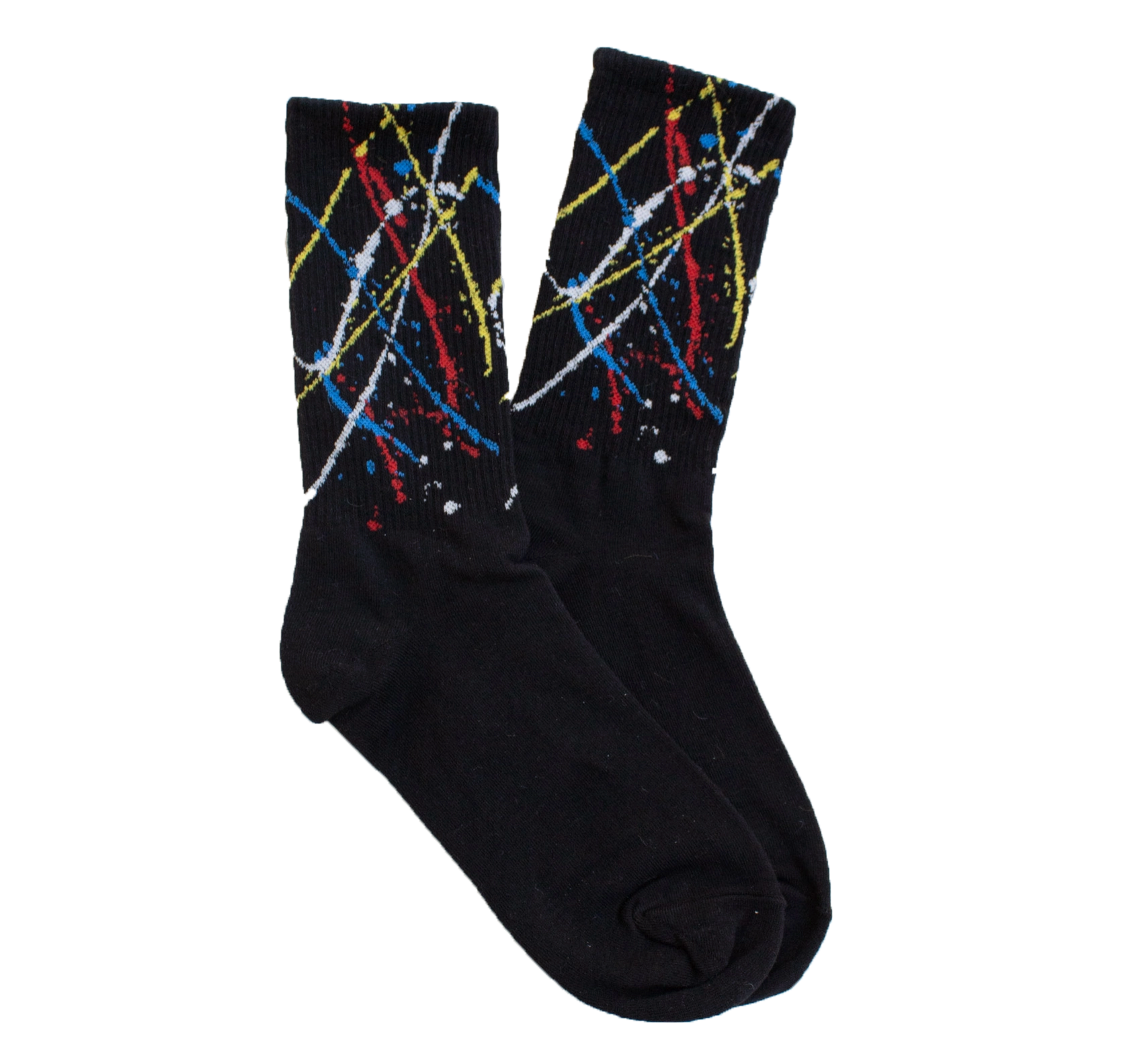 Paint Splatter socks - Black