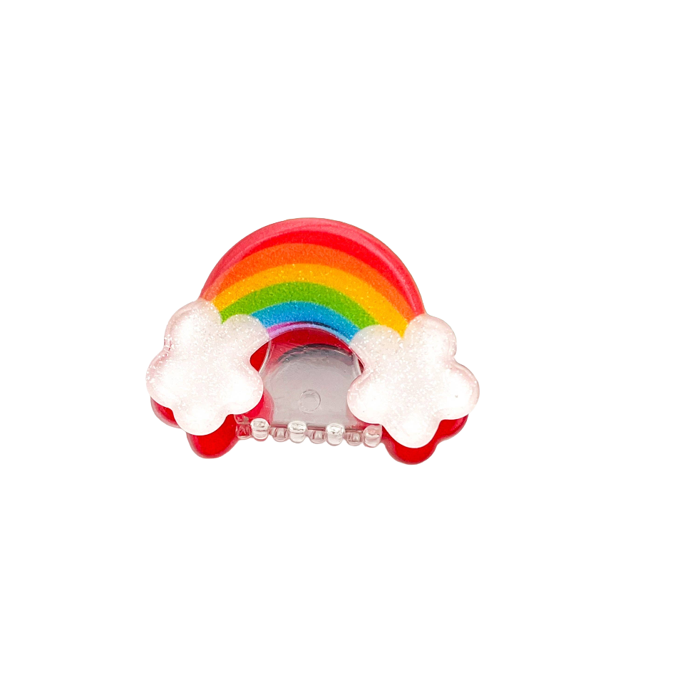 Mini Rainbow Hair Claw