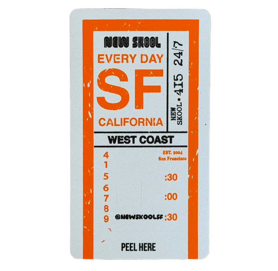Muni Transfer Card Cover