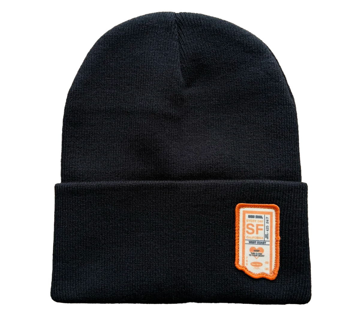 Transfer Beanie - Embroidered