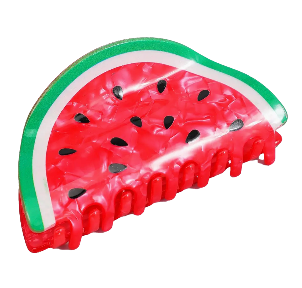 Watermelon hair claw