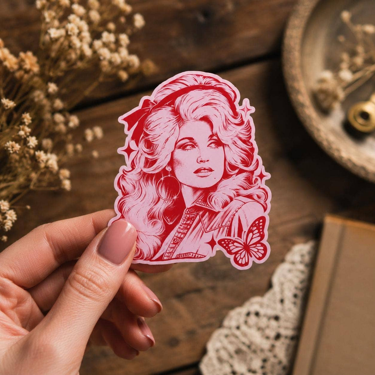 Dolly Retro Sticker