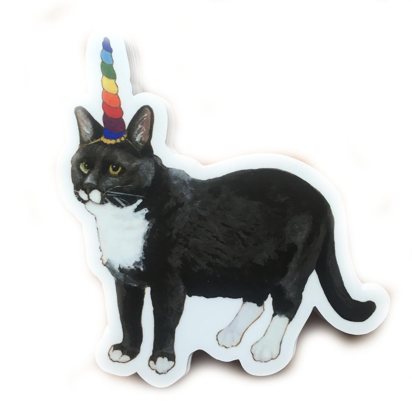 Cat Unicorn Sticker