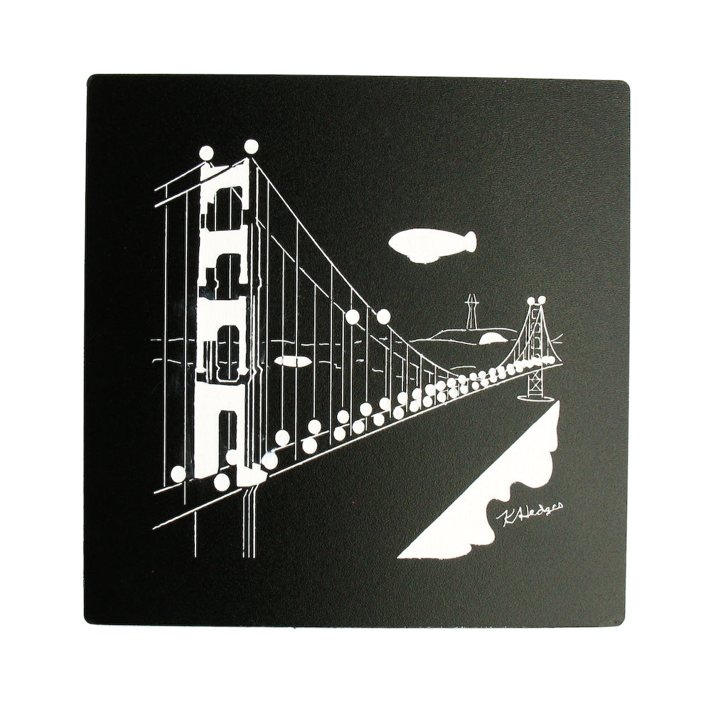 Golden Gate Bridge Wall plaque
