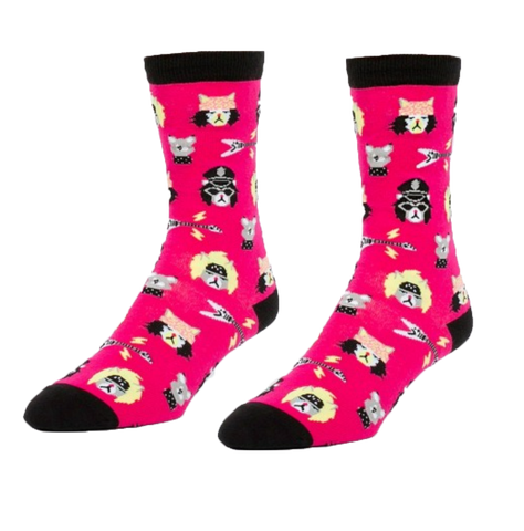 HAIR METAL CATS WOMEN'S SOCKS