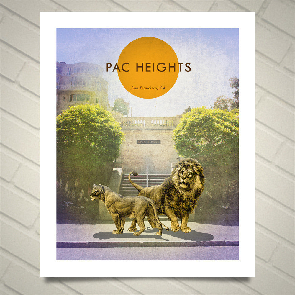 San Francisco Neighborhood Prints 8x10