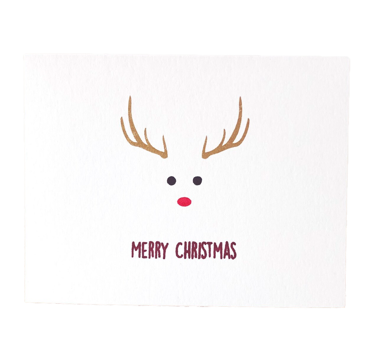 Merry Christmas Reindeer Card / Pack