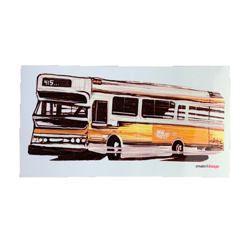 Muni Bus sticker