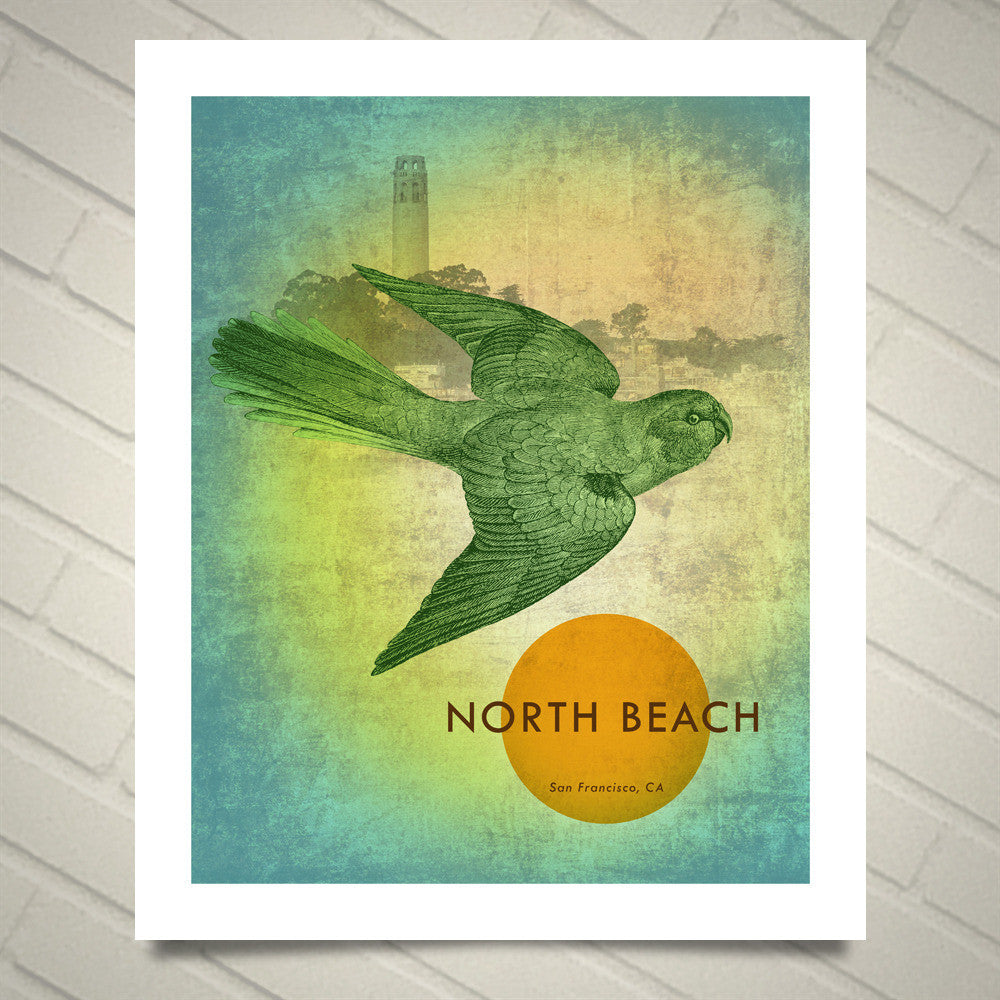 San Francisco Neighborhood Prints 5x7