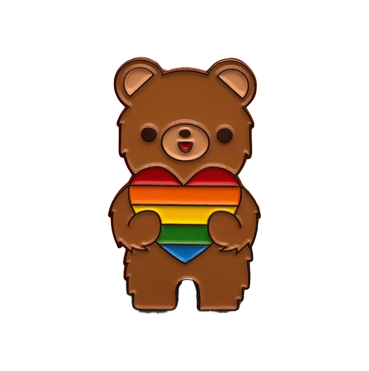 FUNDRAISER! Rainbow Bear Pin