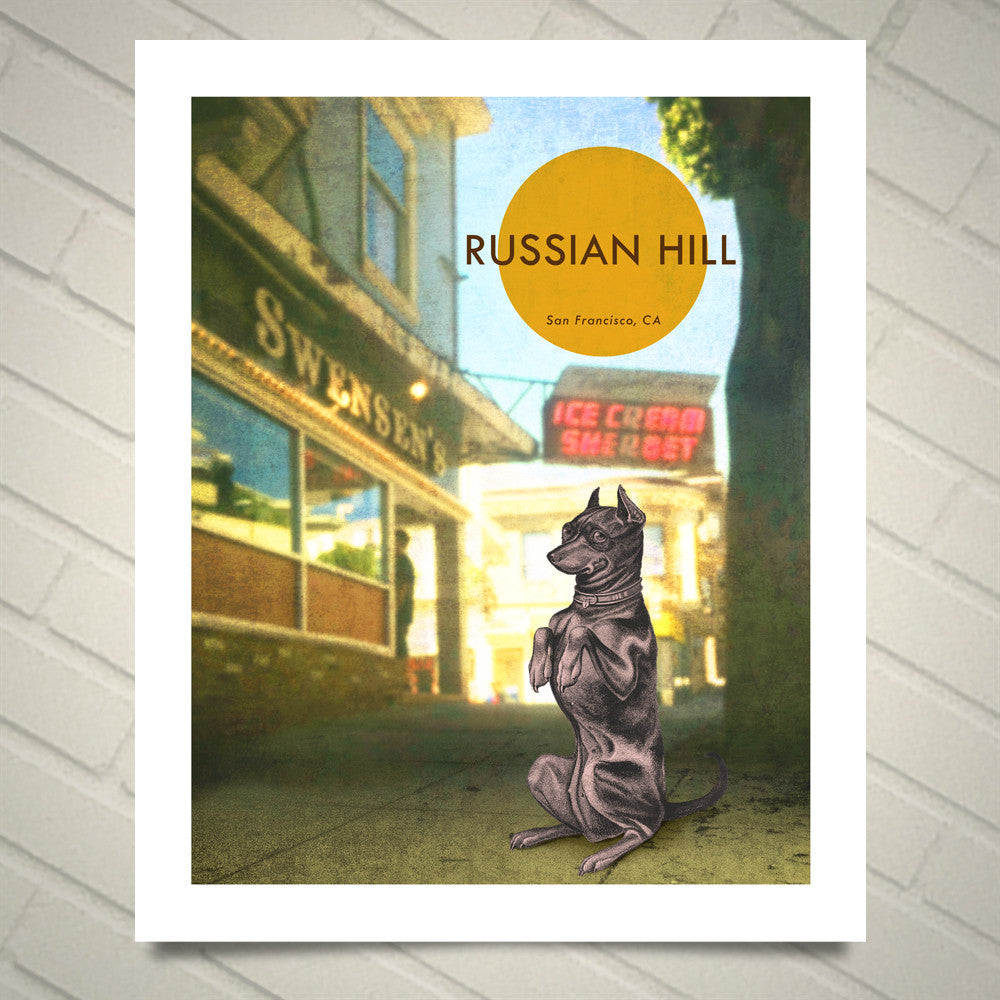 San Francisco Neighborhood Prints 5x7