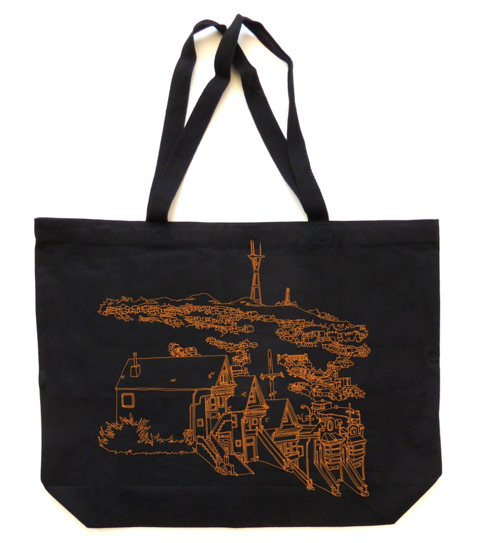 Sutro Tower Tote Bag