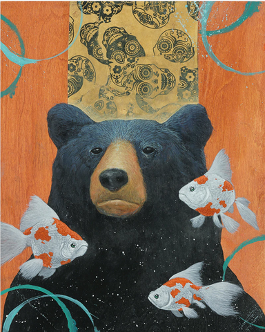 Space Between the Ears Art Print