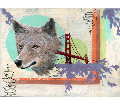 My City, My Territory Art Print