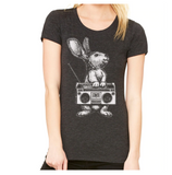 Rabbit Boombox Women's T-Shirt