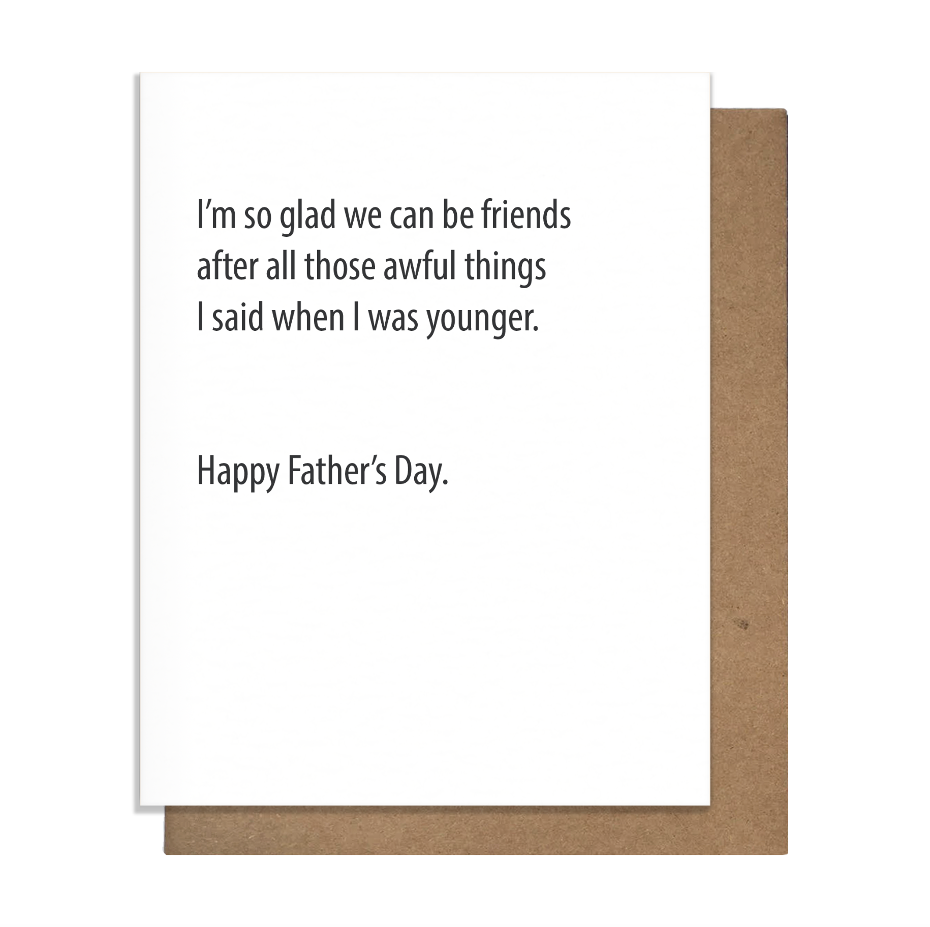 Dad Friends Card