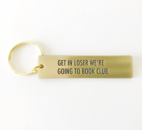 Loser Book Club Keychain