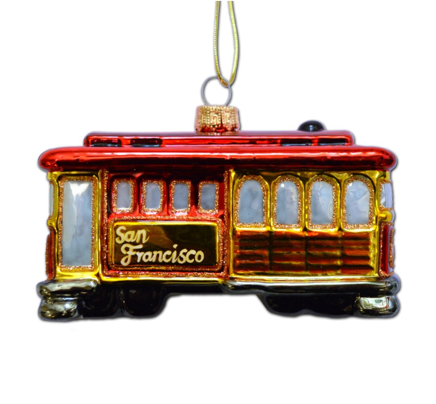 Cable Car Ornament