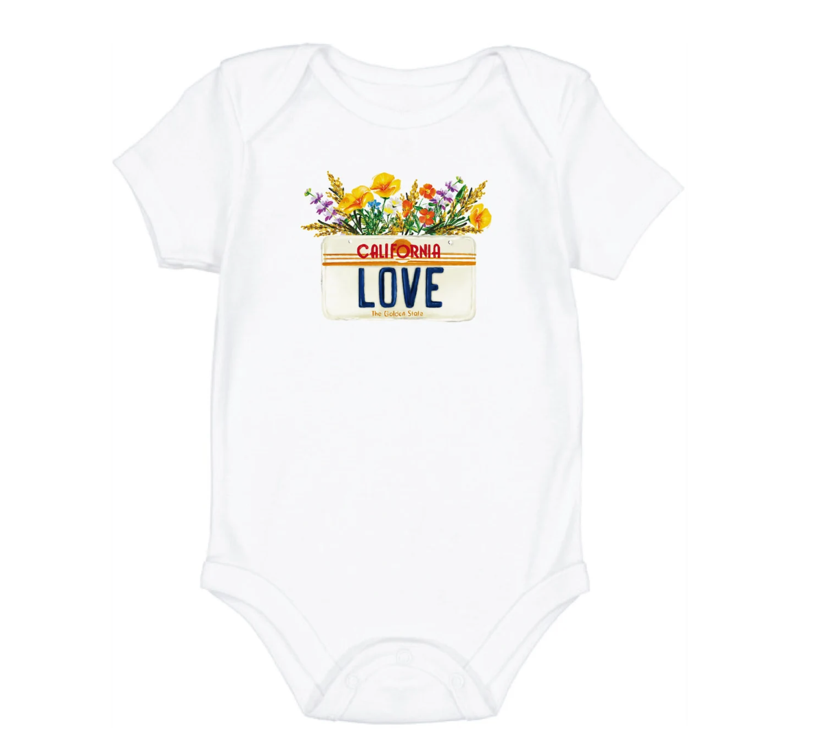 CA License onesie