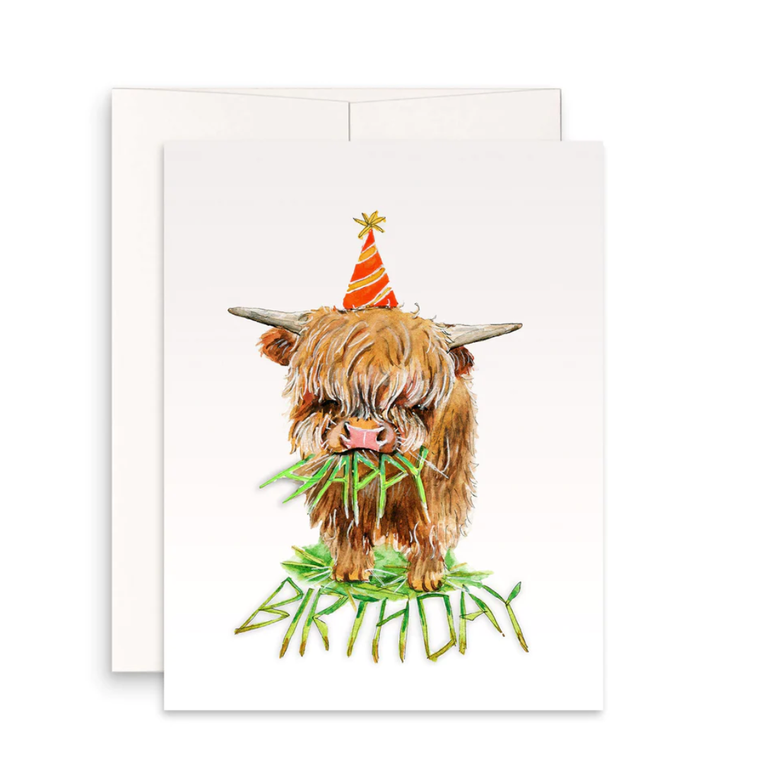 Cow Birthday card