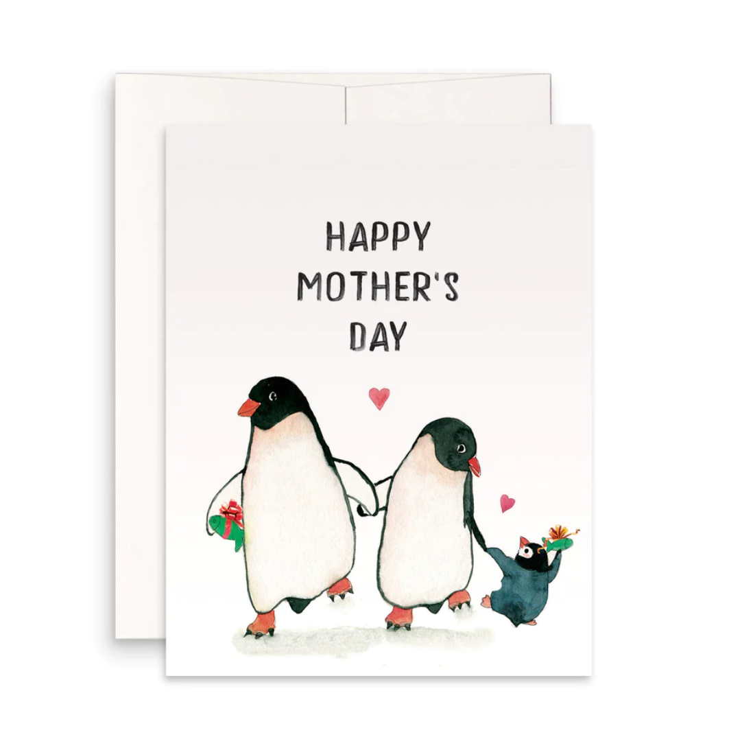 Penguin Mother's card