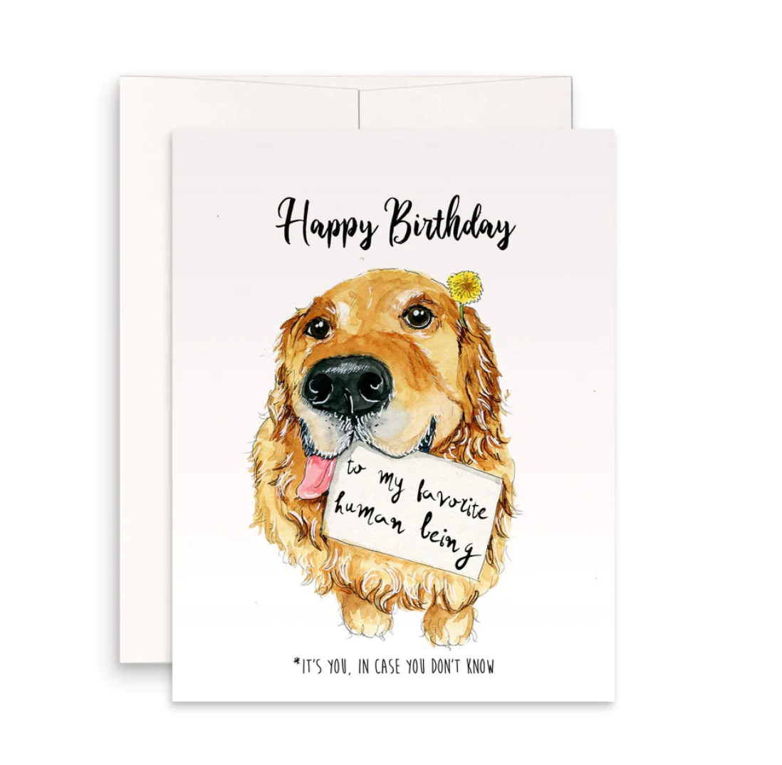 Dog Favorite card