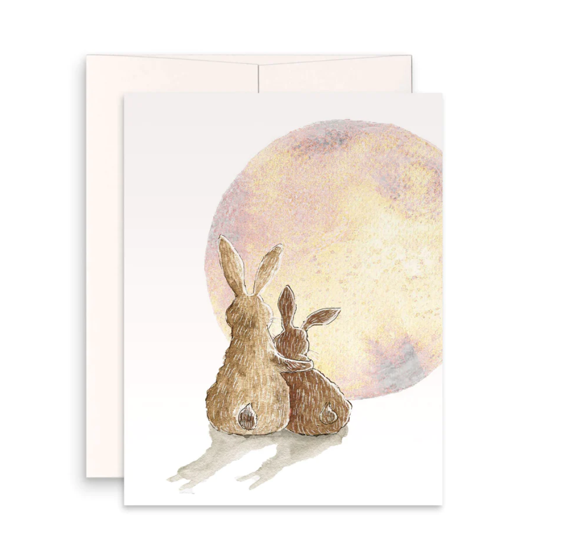 Moon Bunnies card